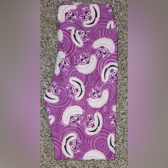 LuLaRoe Pants - Lularoe Leggings OS  Cheshire Cat Alice In Wonderland Leggings